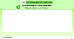 Desktop Screenshot of aktive-senioren.org