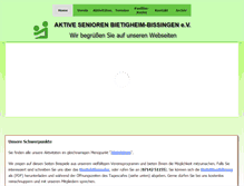 Tablet Screenshot of aktive-senioren.org
